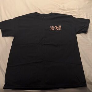 Black Scale Double Logo T